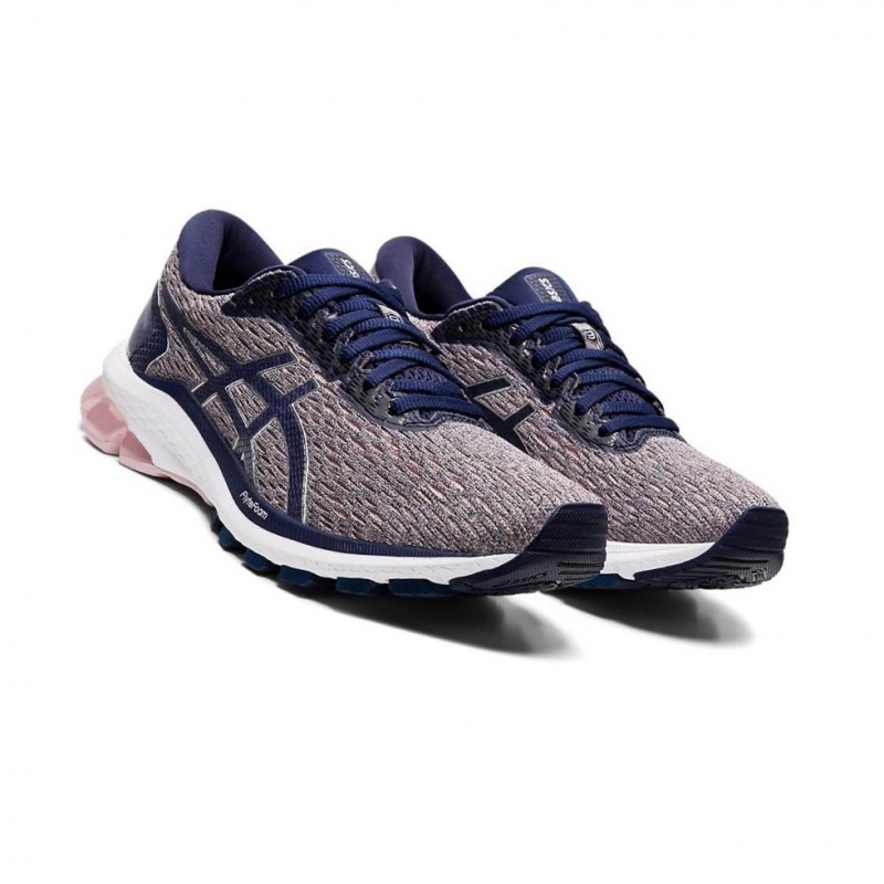 Chaussure Running Asics GT-1000 9 Femme Grise | UPNG48165