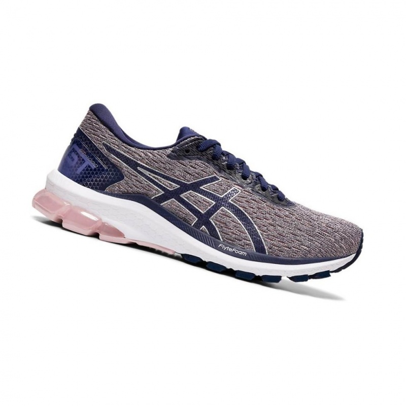 Chaussure Running Asics GT-1000 9 Femme Grise | UPNG48165