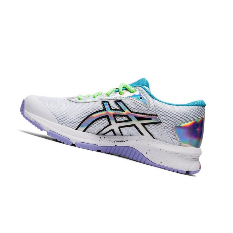 Chaussure Running Asics GT-1000 9 GS Enfant Blanche | JLSU52960