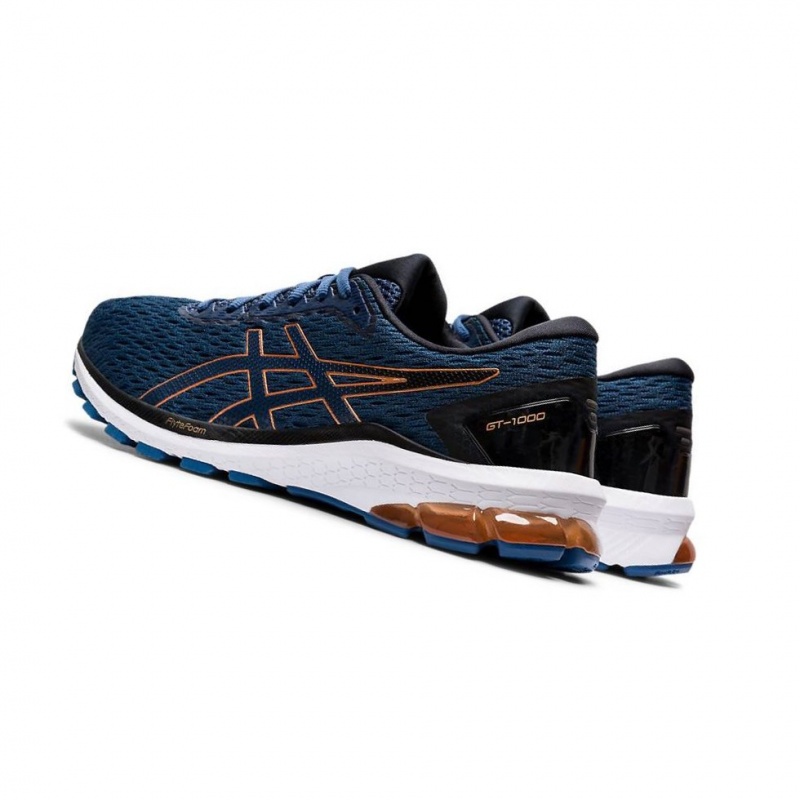 Chaussure Running Asics GT-1000 9 Homme Bleu Foncé | CYQM24350