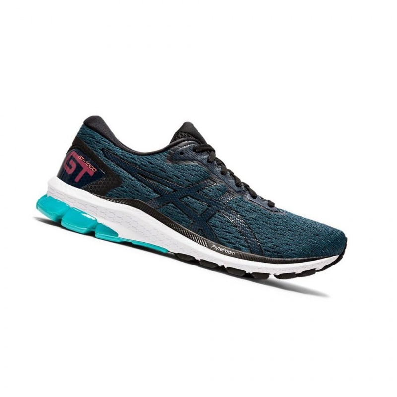 Chaussure Running Asics GT-1000 9 Homme Bleu | ZBQW84901