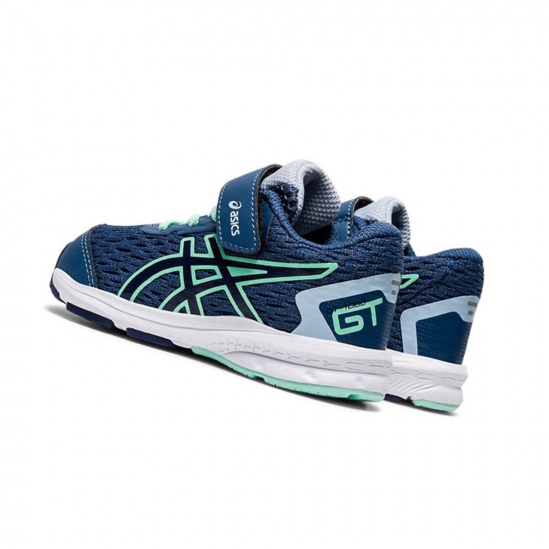 Chaussure Running Asics GT-1000 9 TS Enfant Bleu Foncé | IZAH72603