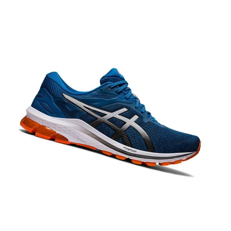 Chaussure Running Asics GT-1000 Extra Larges Homme Bleu | FWMG68049