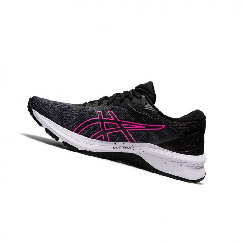 Chaussure Running Asics GT-1000 Femme Noir | EWQR81237