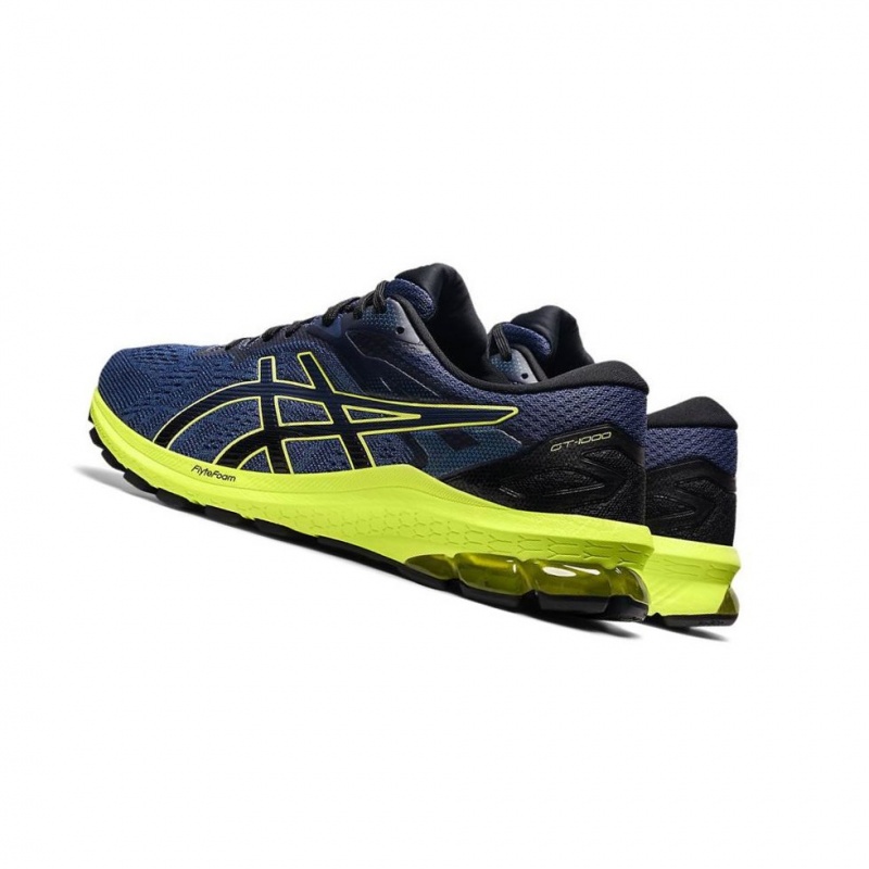 Chaussure Running Asics GT-1000 Homme Bleu Marine | QMJL13769