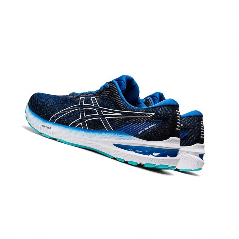 Chaussure Running Asics GT-2000 10 (2E) Homme Blanche | BCSP09851