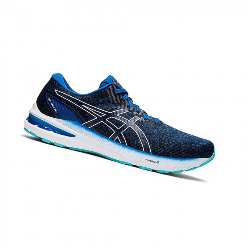 Chaussure Running Asics GT-2000 10 (2E) Homme Blanche | BCSP09851