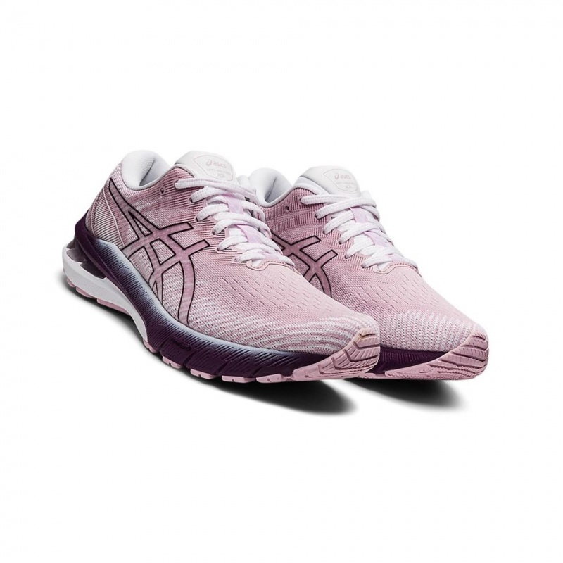 Chaussure Running Asics GT-2000 10 Femme Rose Noir | QRFO95381