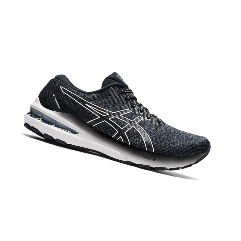 Chaussure Running Asics GT-2000 10 Femme Noir Blanche | NVXU95403