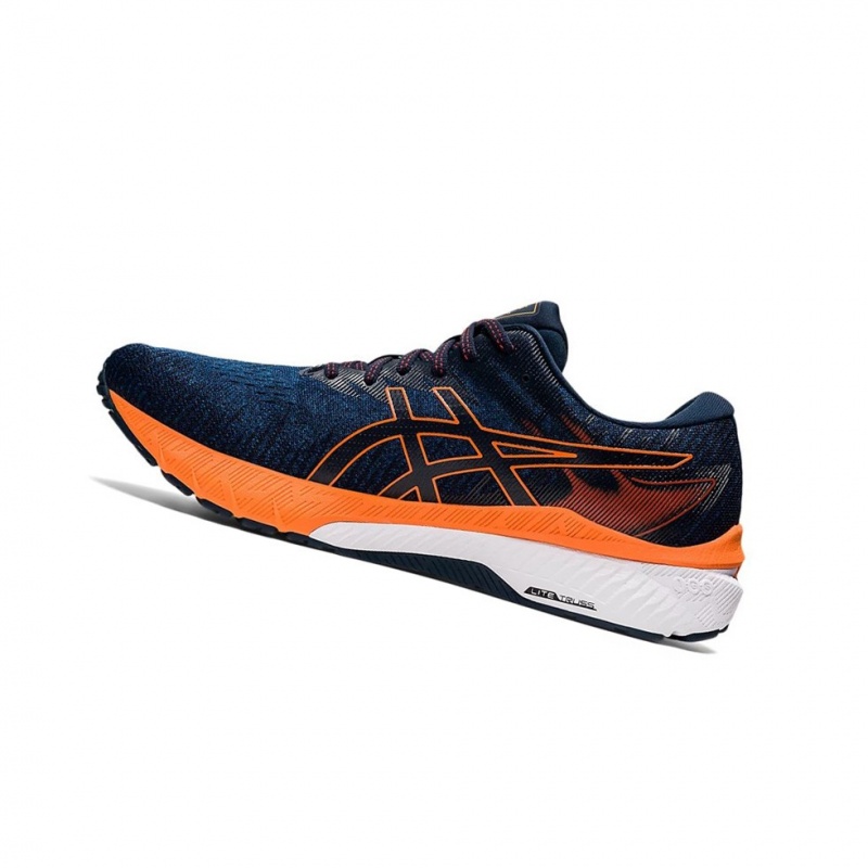 Chaussure Running Asics GT-2000 10 Homme Bleu Orange | UQWE54802