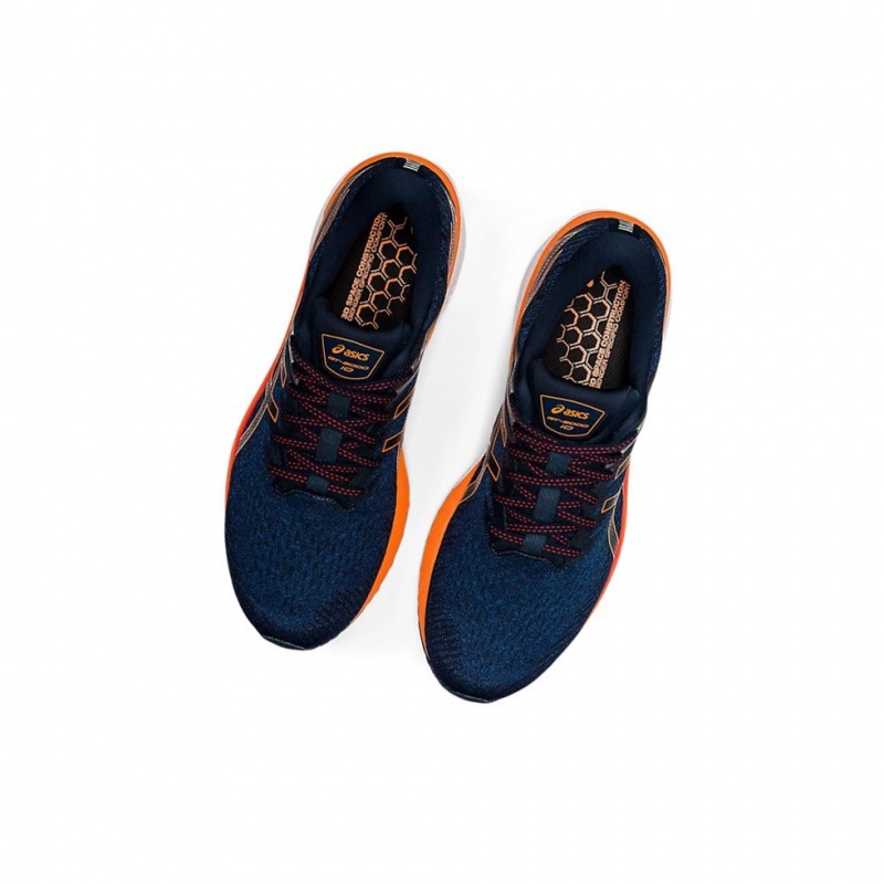 Chaussure Running Asics GT-2000 10 Homme Bleu Orange | UQWE54802