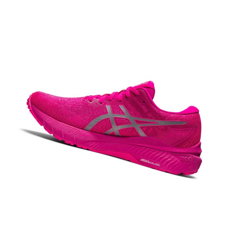 Chaussure Running Asics GT-2000 10 LITE-SHOW Femme Rose | ZTSG47231