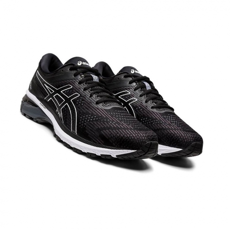 Chaussure Running Asics GT-2000 8 Extra Larges Homme Noir | XAVJ21683