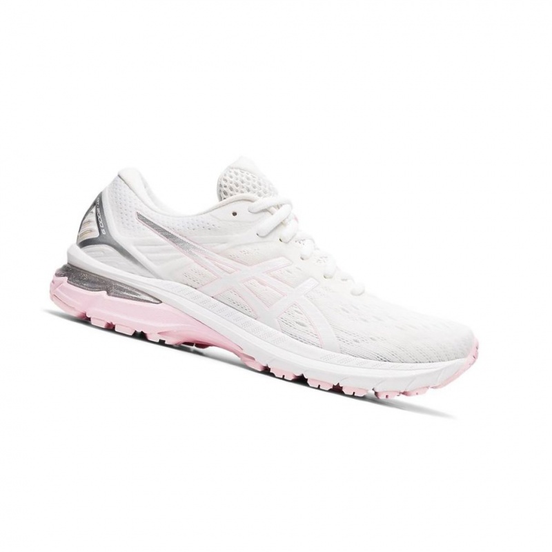 Chaussure Running Asics GT-2000 Femme Blanche | KNIM34786