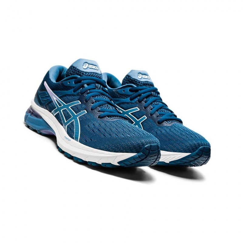 Chaussure Running Asics GT-2000 Femme Bleu | VHDT32684