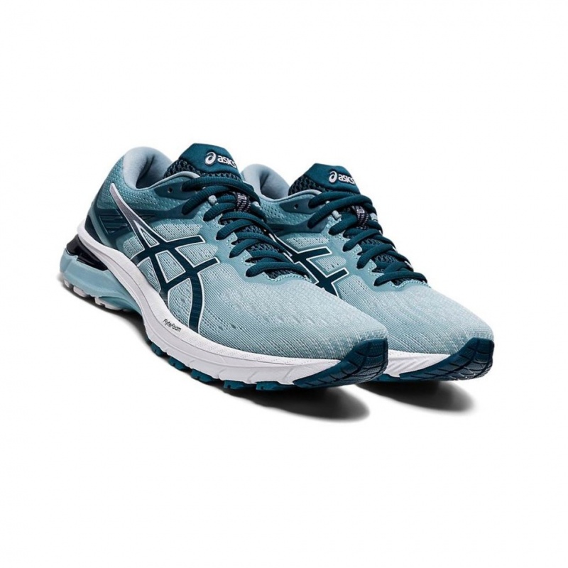 Chaussure Running Asics GT-2000 Femme Bleu Clair | IMFW01285