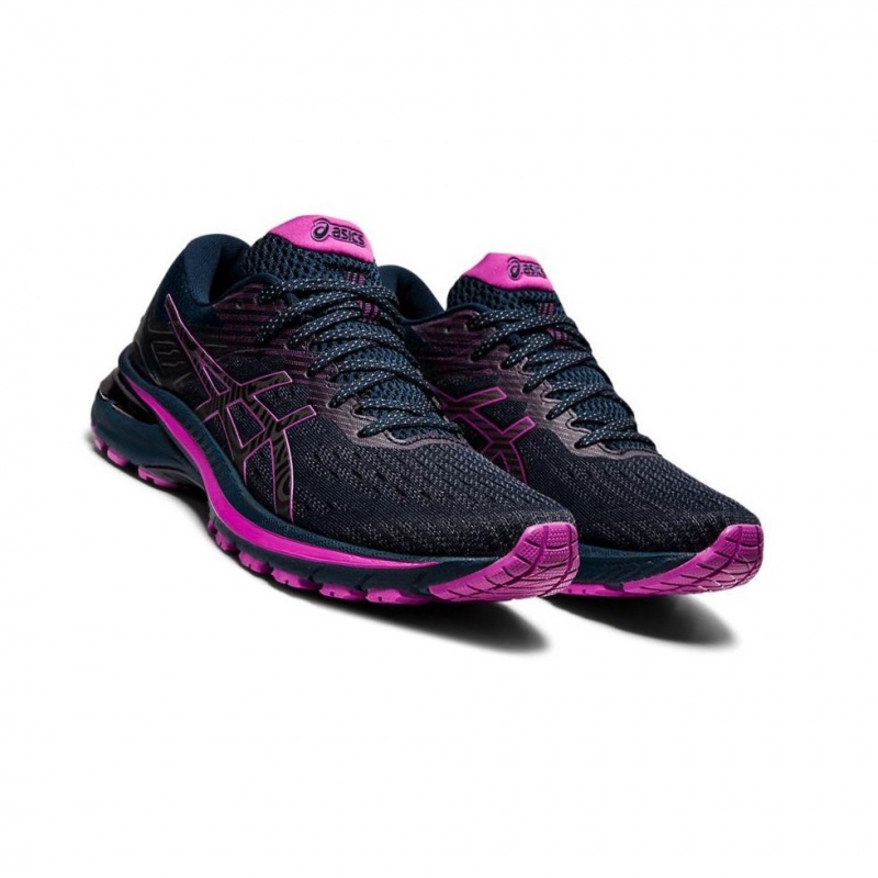 Chaussure Running Asics GT-2000 Femme Bleu Marine | PMJF64029