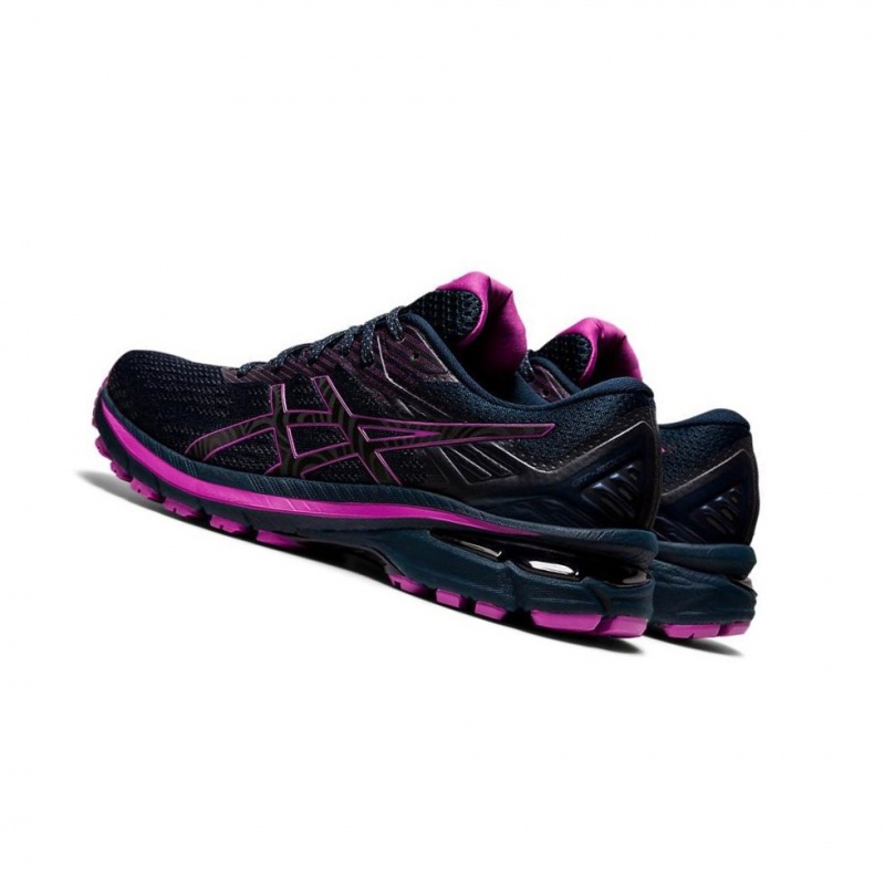 Chaussure Running Asics GT-2000 Femme Bleu Marine | PMJF64029