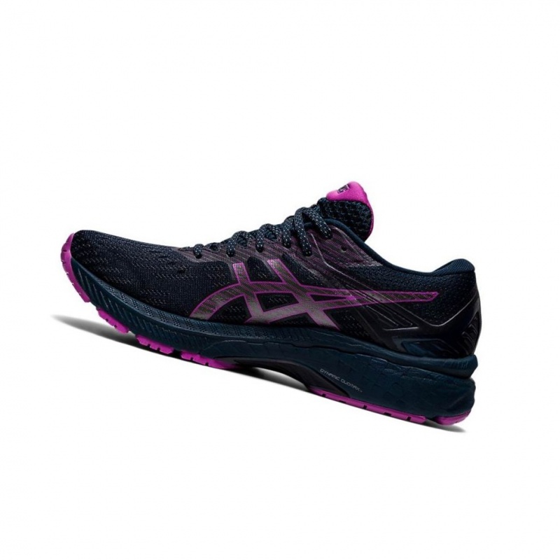 Chaussure Running Asics GT-2000 Femme Bleu Marine | PMJF64029