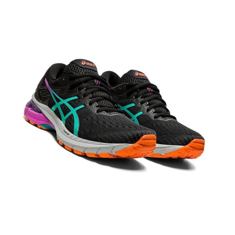 Chaussure Running Asics GT-2000 Femme Noir | IABY65983