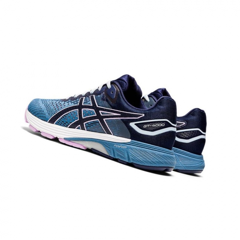 Chaussure Running Asics GT-4000 2 Larges Femme Bleu Marine | GUOY87923