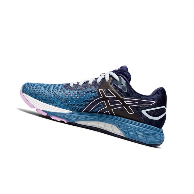 Chaussure Running Asics GT-4000 2 Larges Femme Bleu Marine | GUOY87923