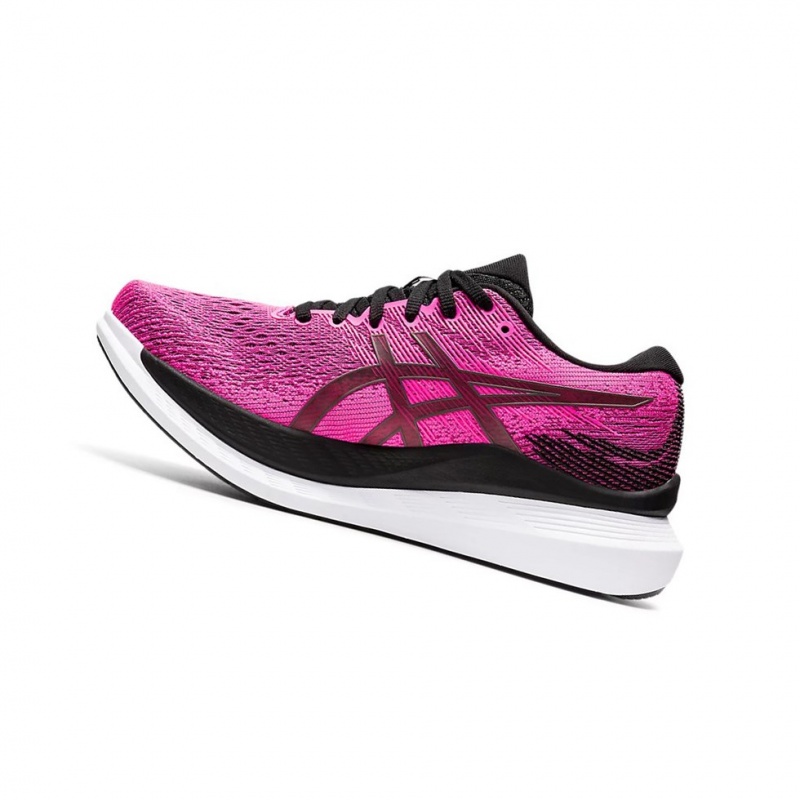 Chaussure Running Asics GlideRide 3 Femme Rose Noir | SNJU54382