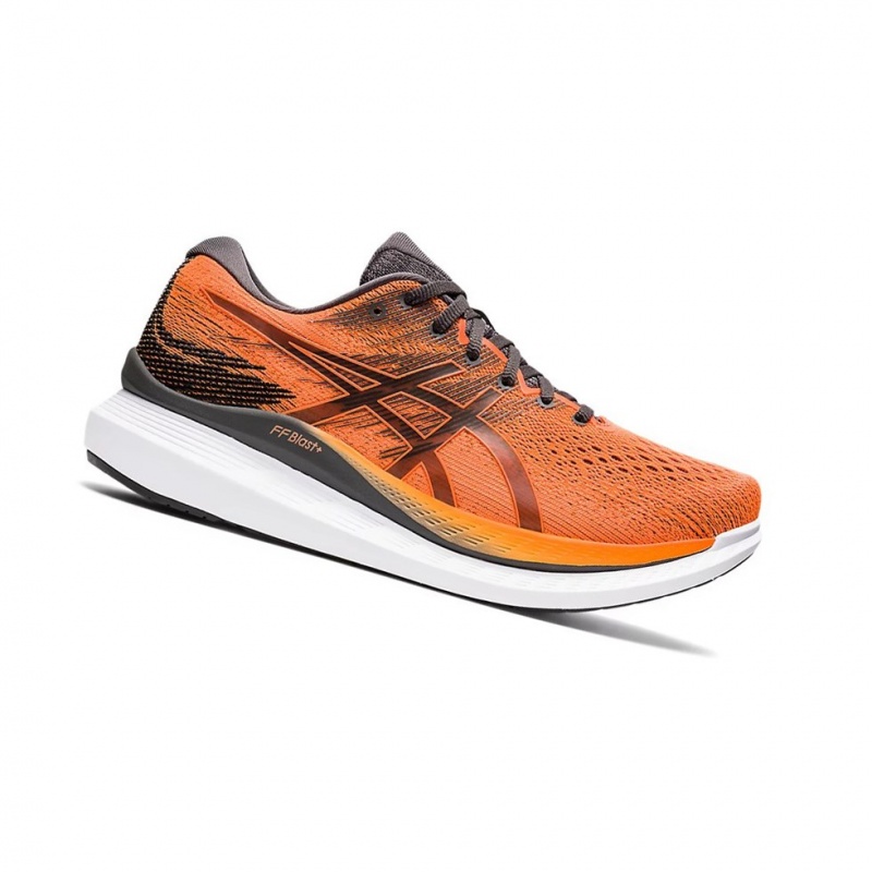 Chaussure Running Asics GlideRide 3 Homme Orange Noir | TVGI73085