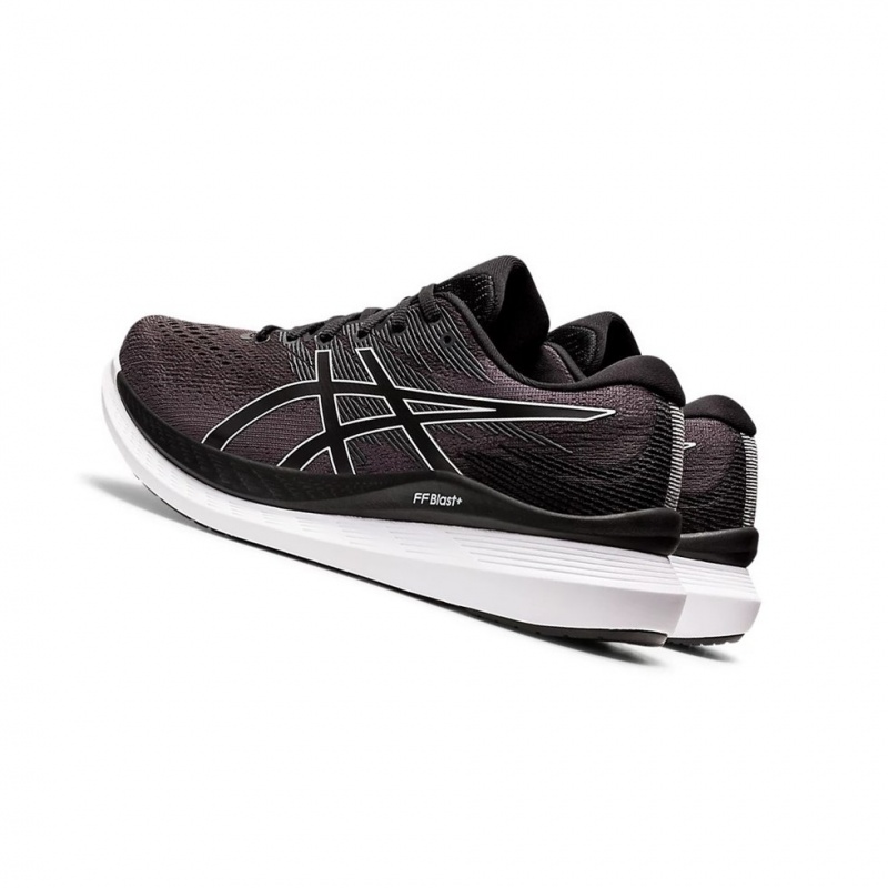 Chaussure Running Asics GlideRide 3 Homme Noir Blanche | MLPV54769