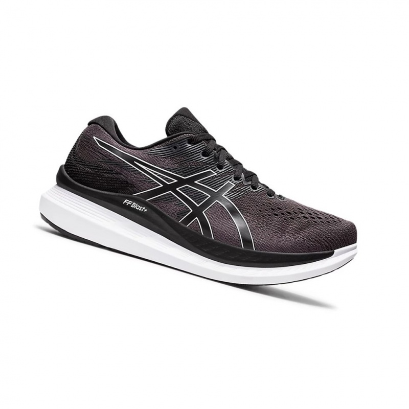 Chaussure Running Asics GlideRide 3 Homme Noir Blanche | MLPV54769