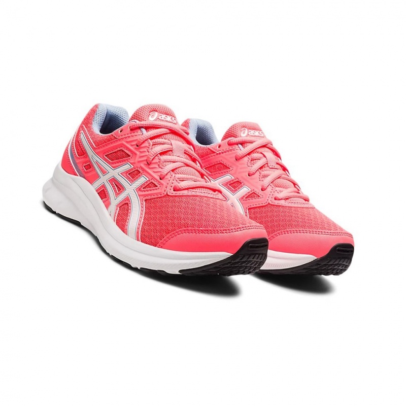 Chaussure Running Asics JOLT 3 GS Enfant Corail Blanche | WVHD47695