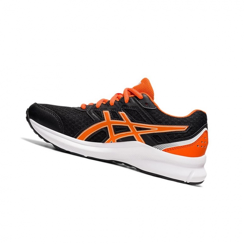 Chaussure Running Asics JOLT 3 GS Enfant Noir Orange | ZJOY89167