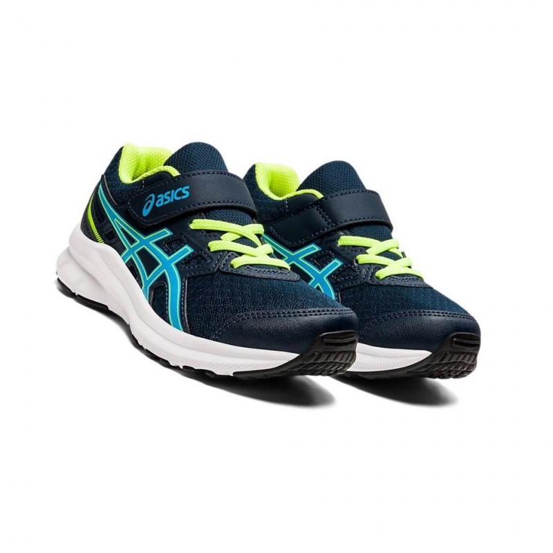 Chaussure Running Asics JOLT 3 PS Enfant Bleu Marine | DRZQ02516