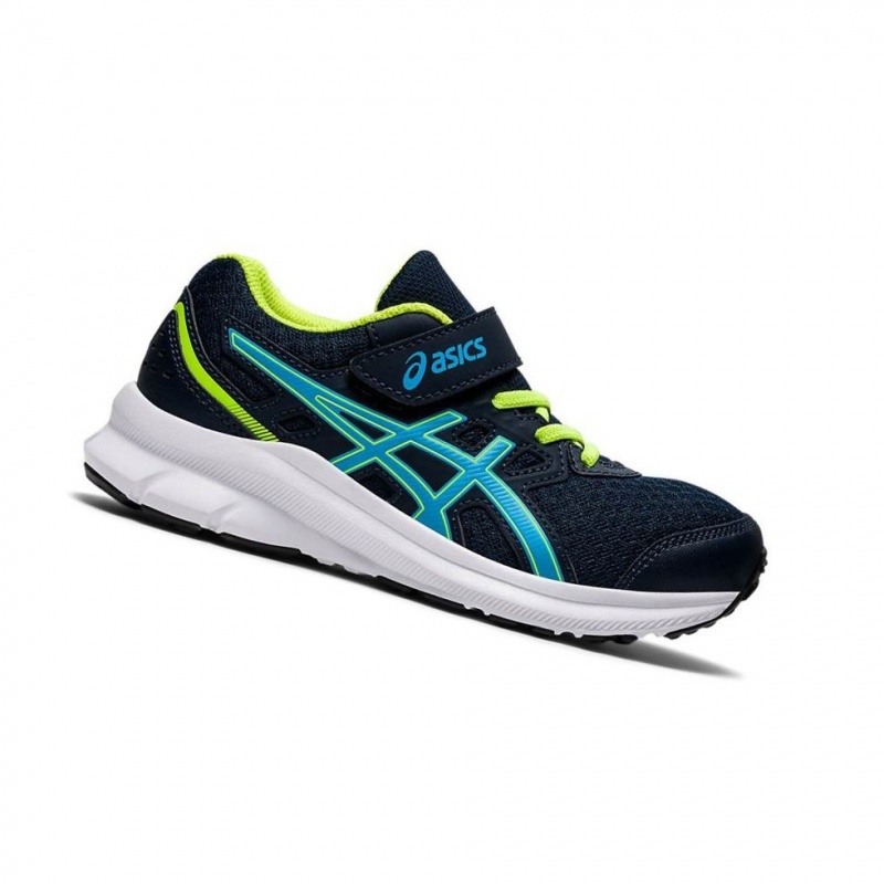 Chaussure Running Asics JOLT 3 PS Enfant Bleu Marine | DRZQ02516