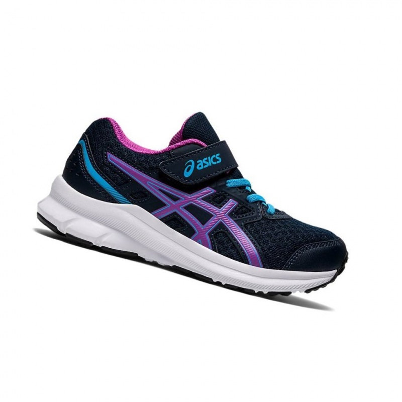 Chaussure Running Asics JOLT 3 PS Enfant Bleu Marine | KICQ60475