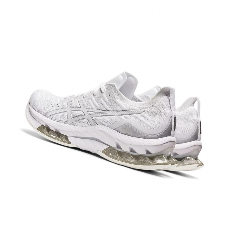 Chaussure Running Asics KINSEI BLAST Femme Blanche Blanche | FITL35896