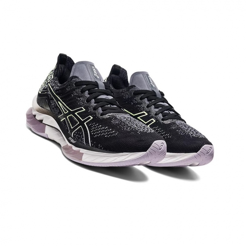 Chaussure Running Asics KINSEI BLAST Femme Noir Jaune | MHGY27963