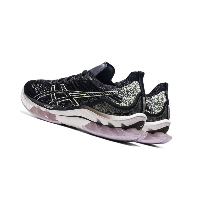 Chaussure Running Asics KINSEI BLAST Femme Noir Jaune | MHGY27963