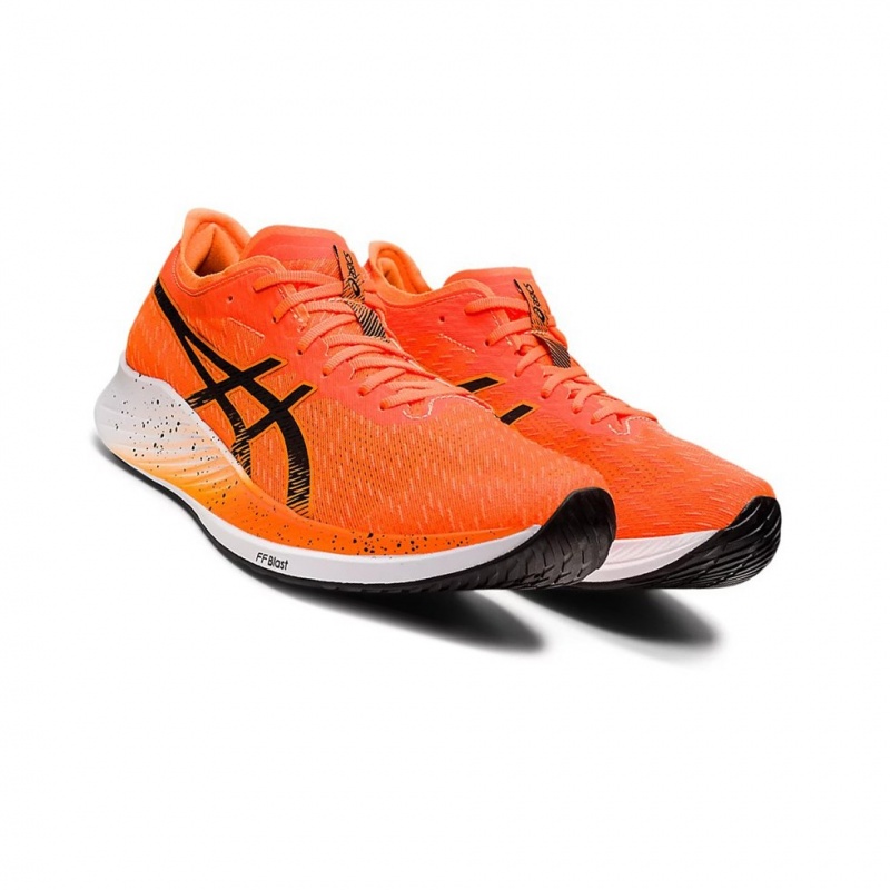 Chaussure Running Asics MAGIC SPEED Homme Orange Noir | RAOH02537