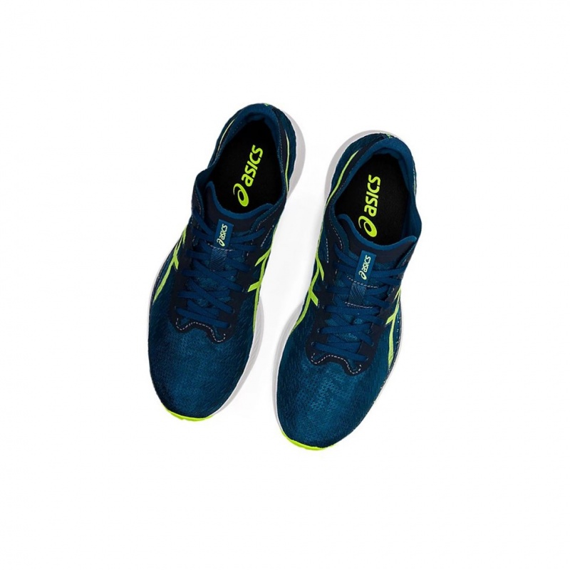 Chaussure Running Asics MAGIC SPEED Homme Bleu Vert | RTFS91826