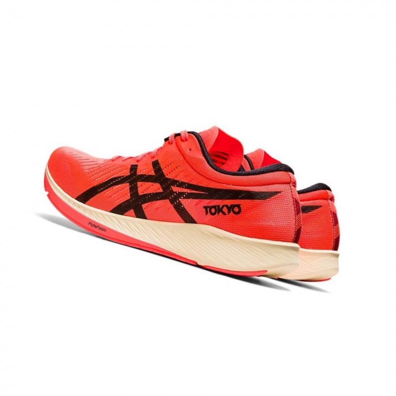 Chaussure Running Asics METARACER Femme Rouge | CBTA89753