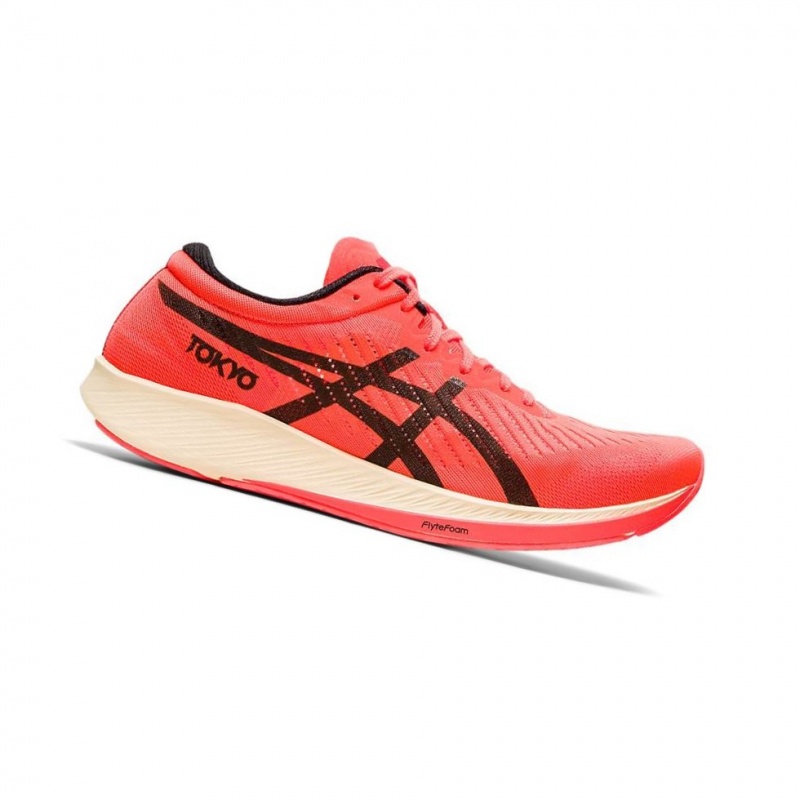 Chaussure Running Asics METARACER Femme Rouge | CBTA89753