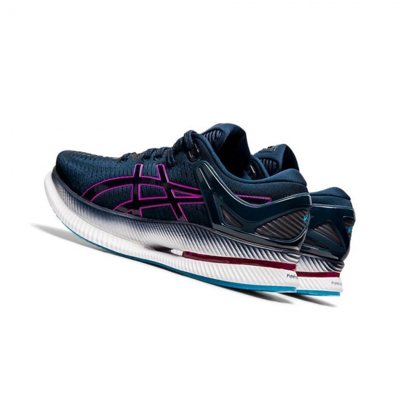 Chaussure Running Asics METARIDE Femme Bleu Marine | FECQ24703