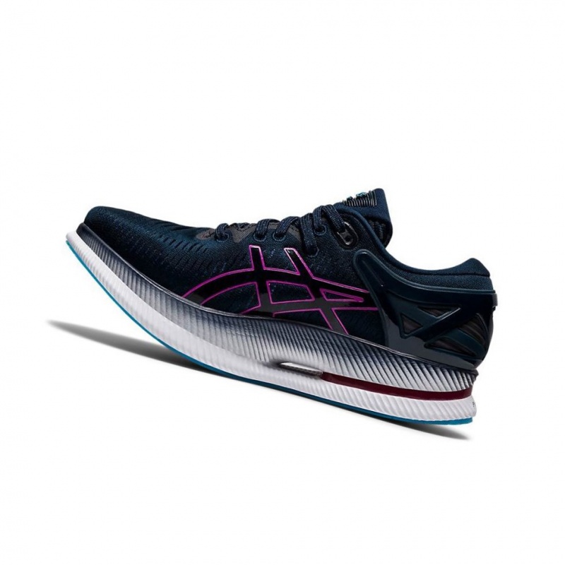 Chaussure Running Asics METARIDE Femme Bleu Marine | FECQ24703