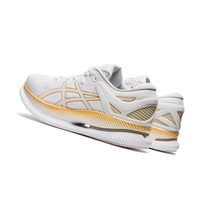 Chaussure Running Asics METARIDE Femme Blanche | URBT14083