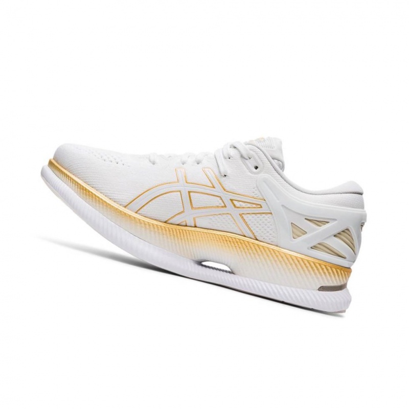 Chaussure Running Asics METARIDE Femme Blanche | URBT14083