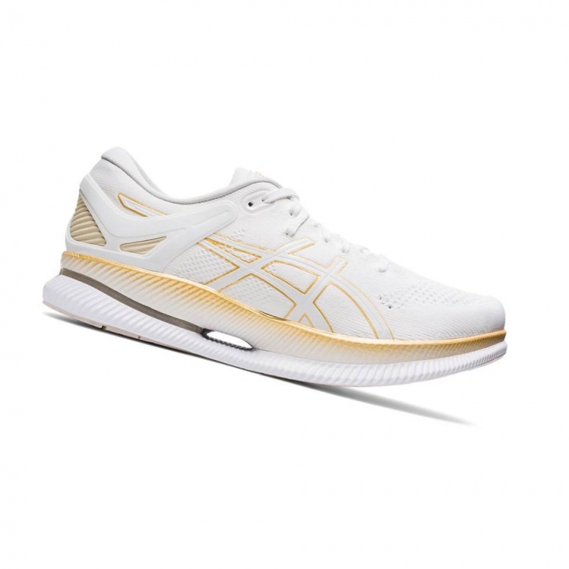 Chaussure Running Asics METARIDE Homme Blanche | JHNY29841