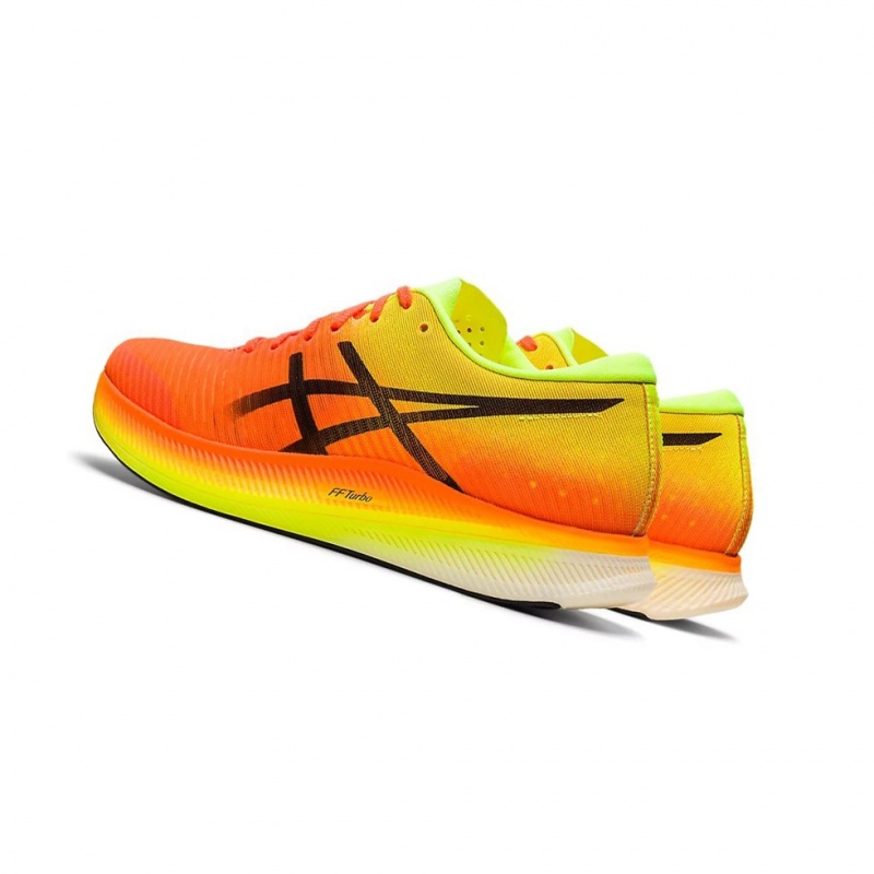 Chaussure Running Asics METASPEED Edge Homme Orange Noir | GTJI08692