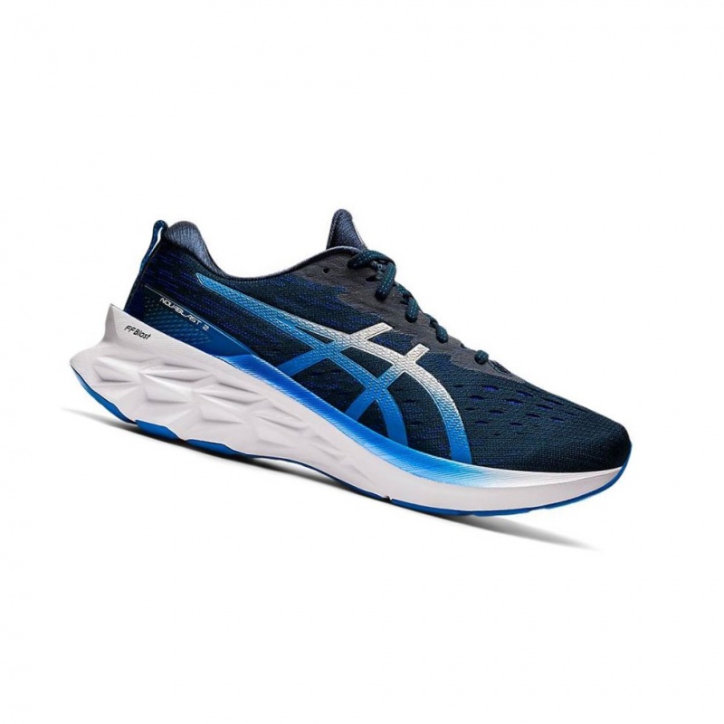 Chaussure Running Asics NOVABLAST 2 Homme Bleu Marine | QVFW82590