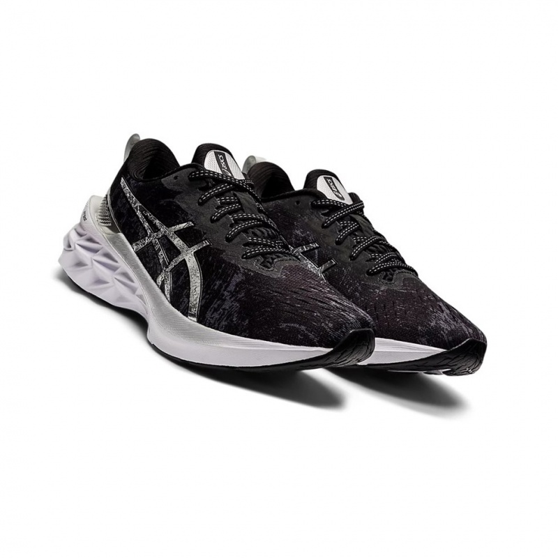 Chaussure Running Asics NOVABLAST 2 PLATINUM Femme Grise Argent | MFJA74386